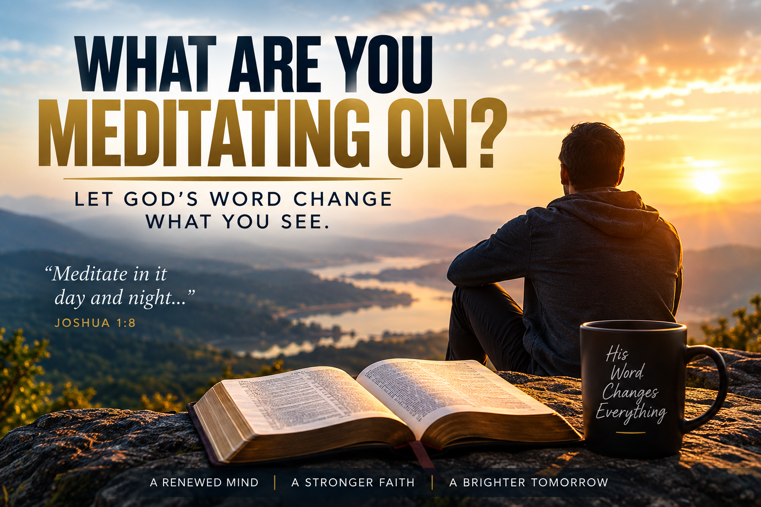 What Are You Meditating On? How God’s Word Changes What You See