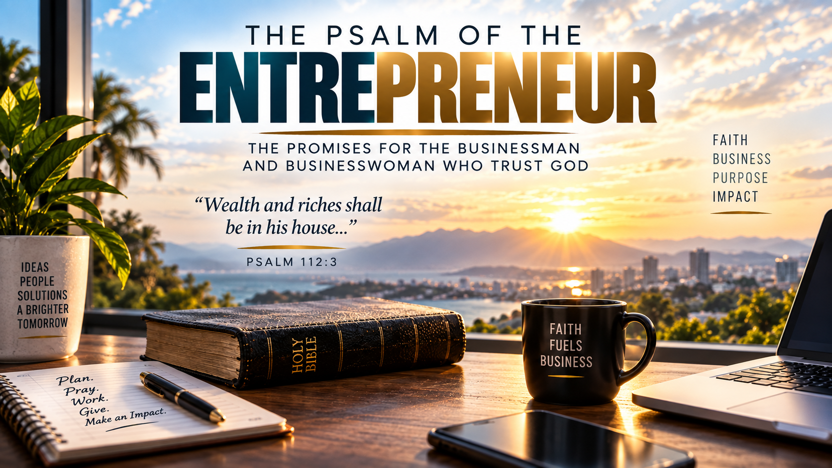 The Psalm of the Entrepreneur: God’s Promises for Your Business